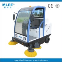 MLEE1800 machinery road cleaner street electric automatic floor sweeper